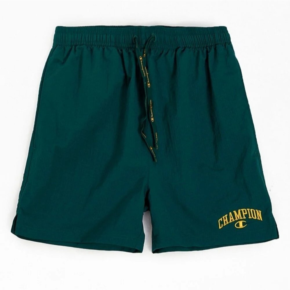 NWT CHAMPION Champion Collegiate Ripstop Shorts Size S Color Forest Green